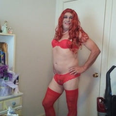 BettyJo as a redhead