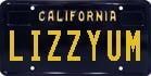My license plate 