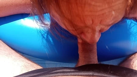 sucking dick by the pool         