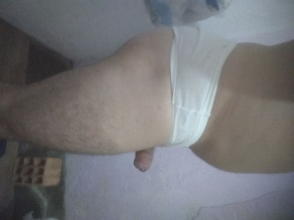 horny white underwear #22