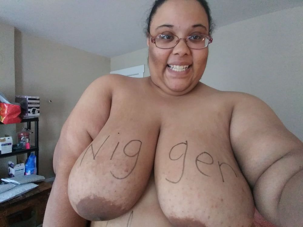 Dumb SSBBW Slut Jessica Jones&#039; Bodywriting  #59