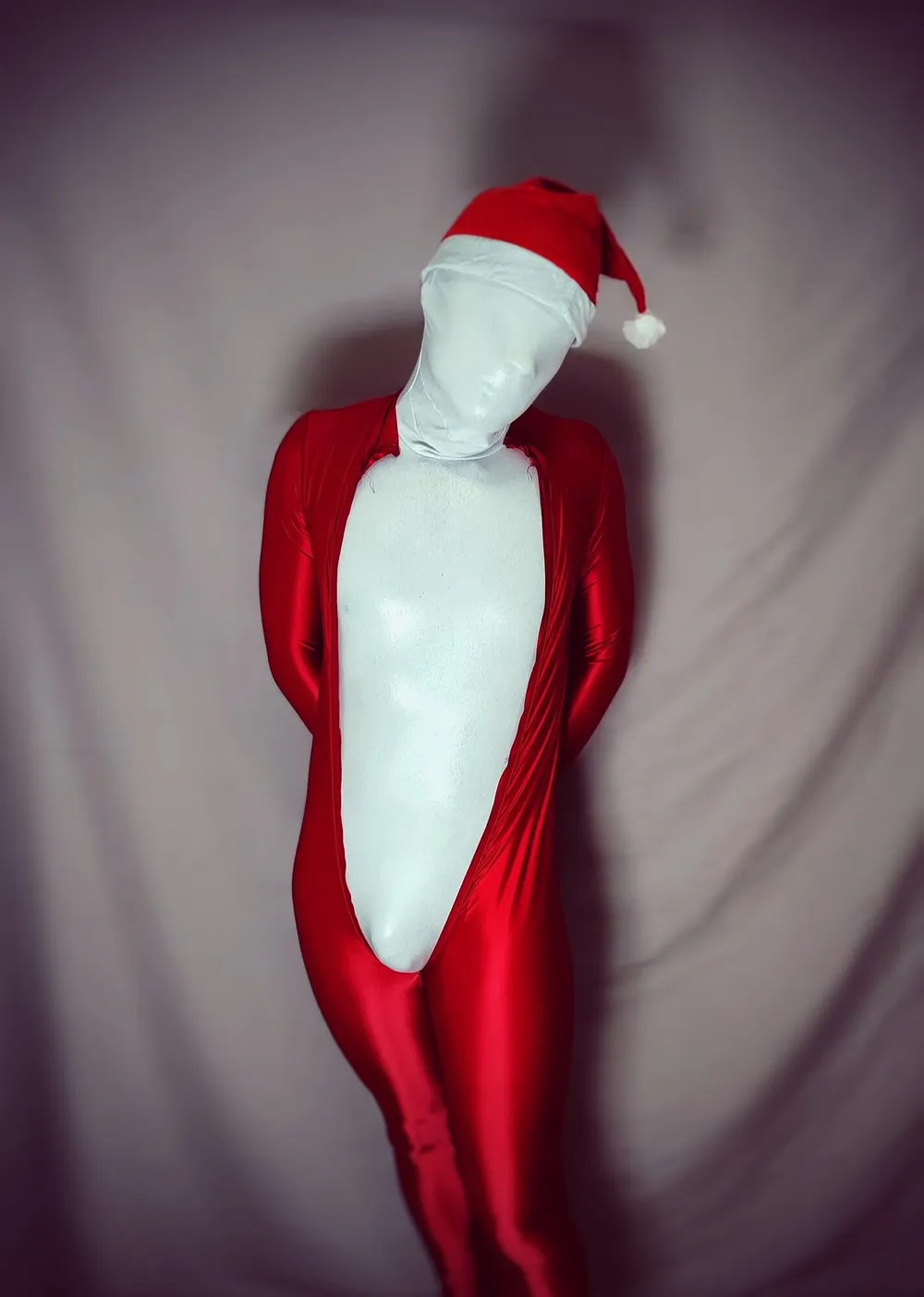 Christmas Zentai session #5