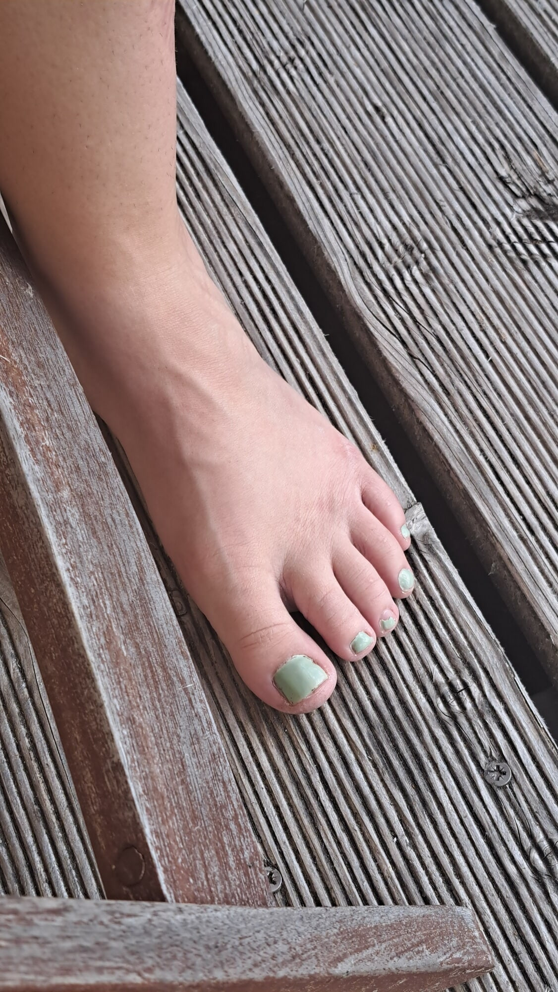 My girlfriends sweaty feet in socks #10