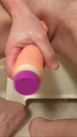 dildo in shower           