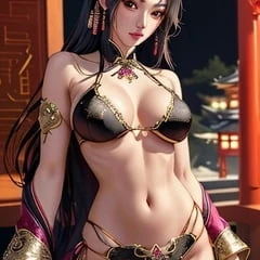 Chinese cute fantazy girl