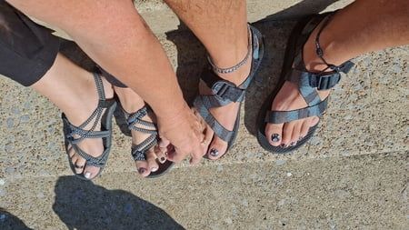 Like our sandals?