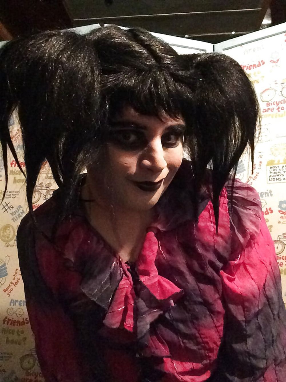 Cute as hell (goth tranny) #10