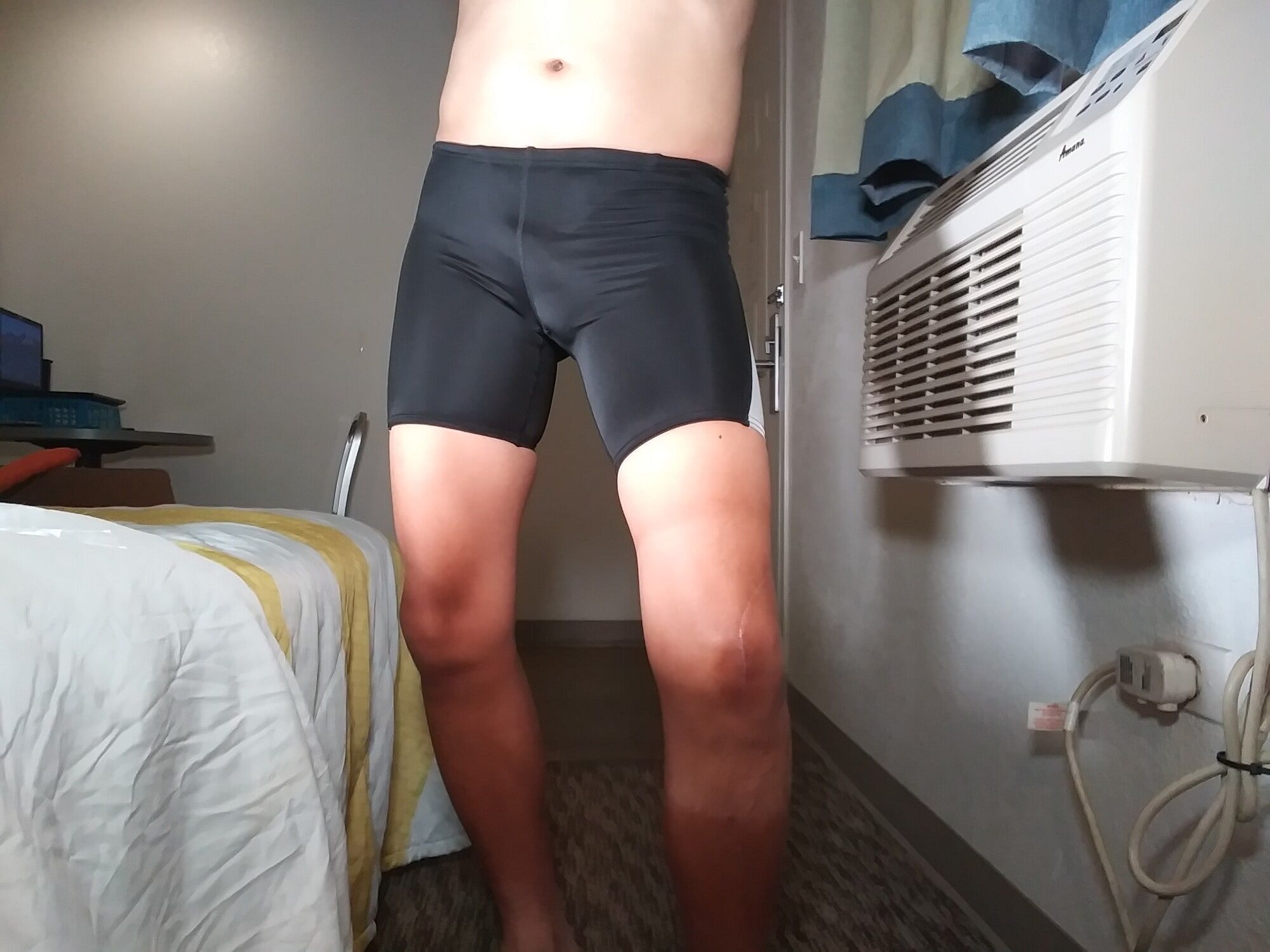 horny sexy asian wearing various hot shorts and undies 