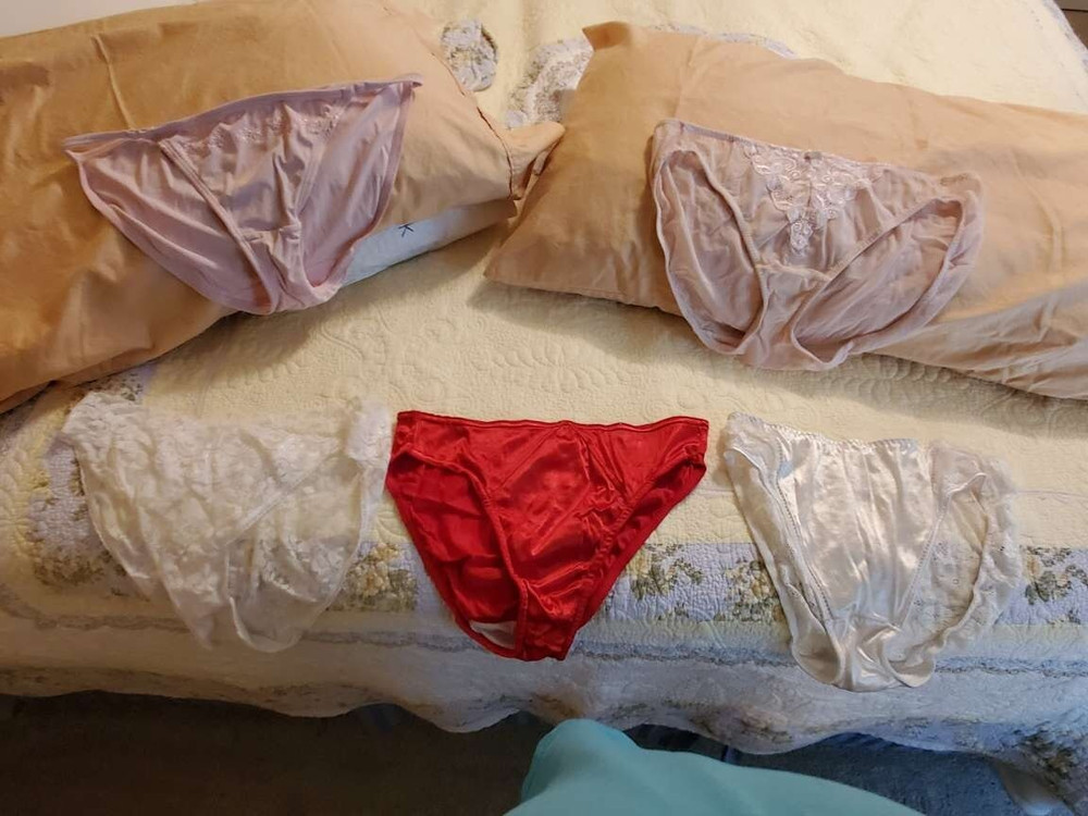 Me with borrowed panties #50
