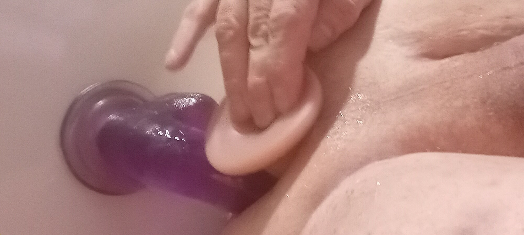 Sissy slut fucks huge cock