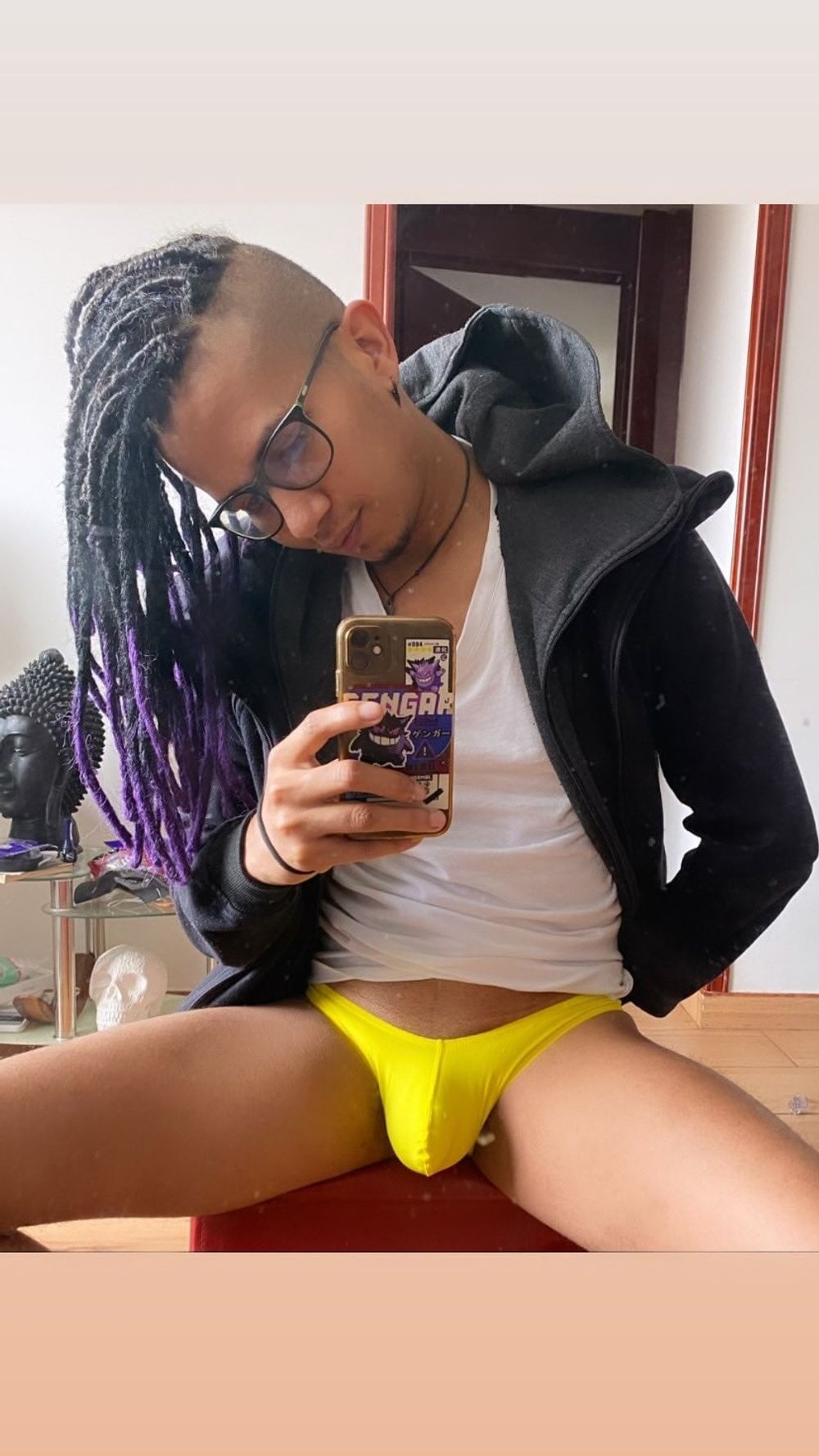 Yellow thong  #14