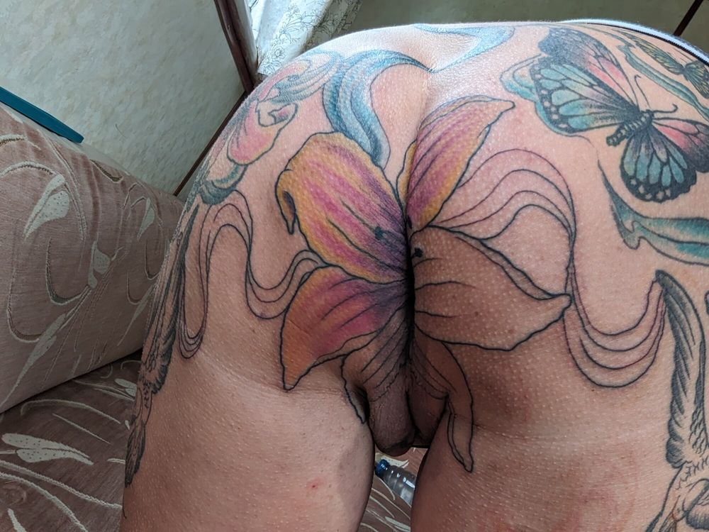 New ass tattoo