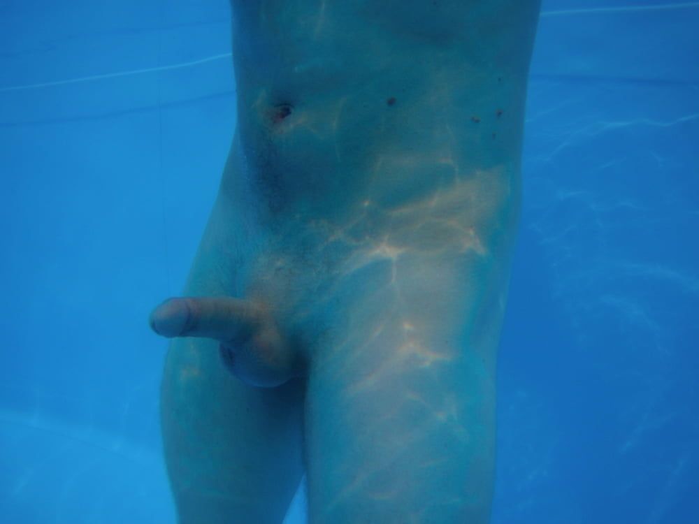 Naked in the pool #3