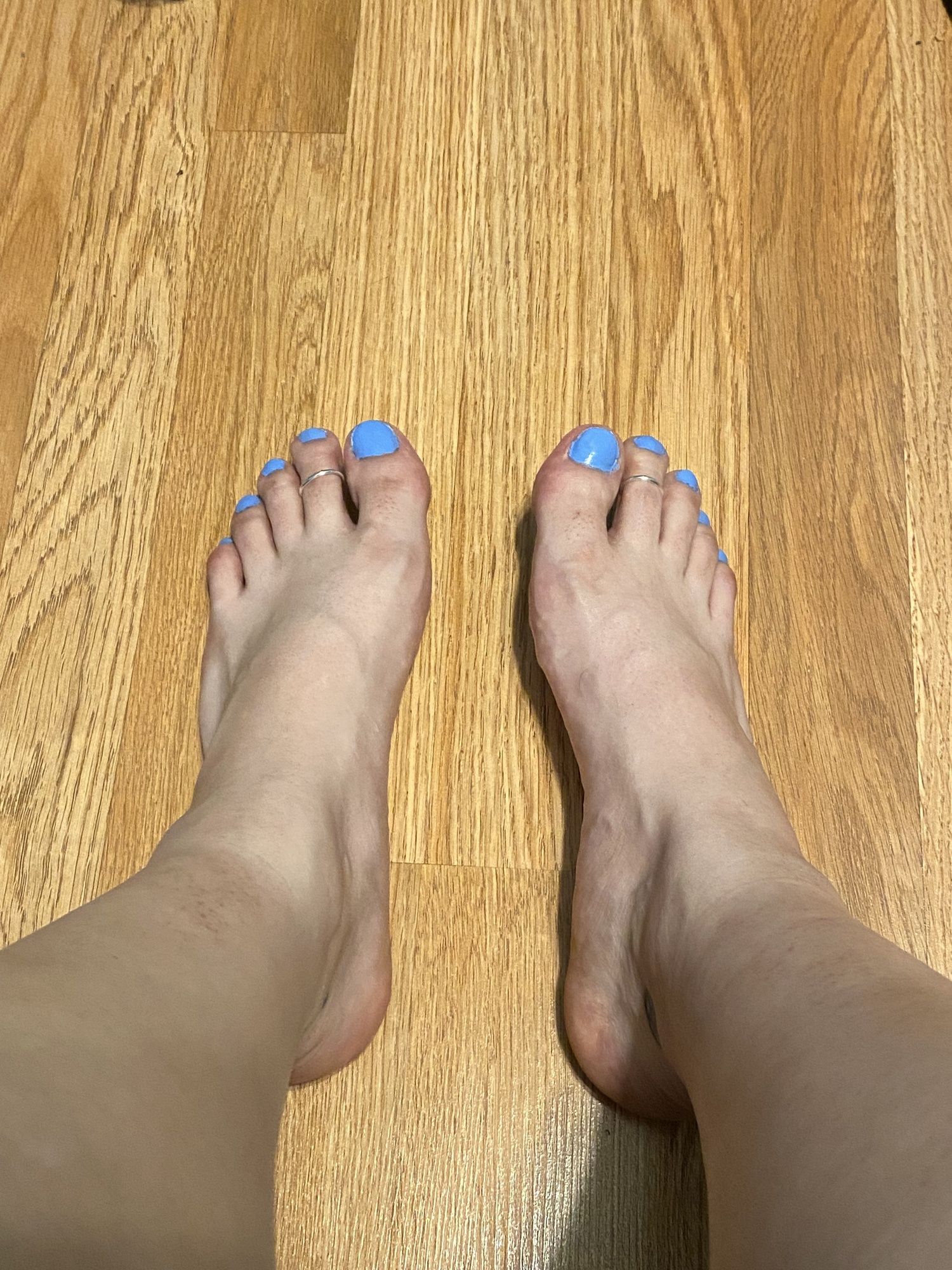 Pretty Feet and Toe Rings