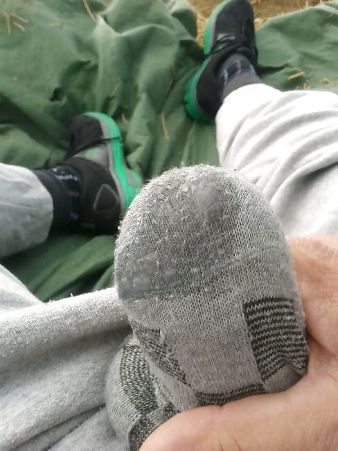 Dick, Socks and my Cum #16