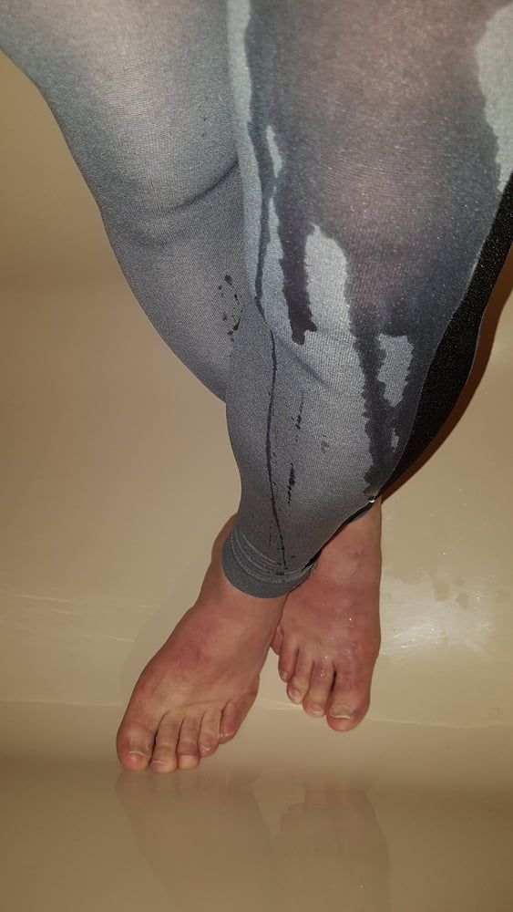 Wet leggings #8