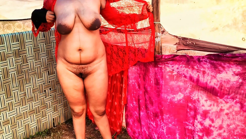 Cum inside hot Indian Village aunty, fucked by stepson in fi #14