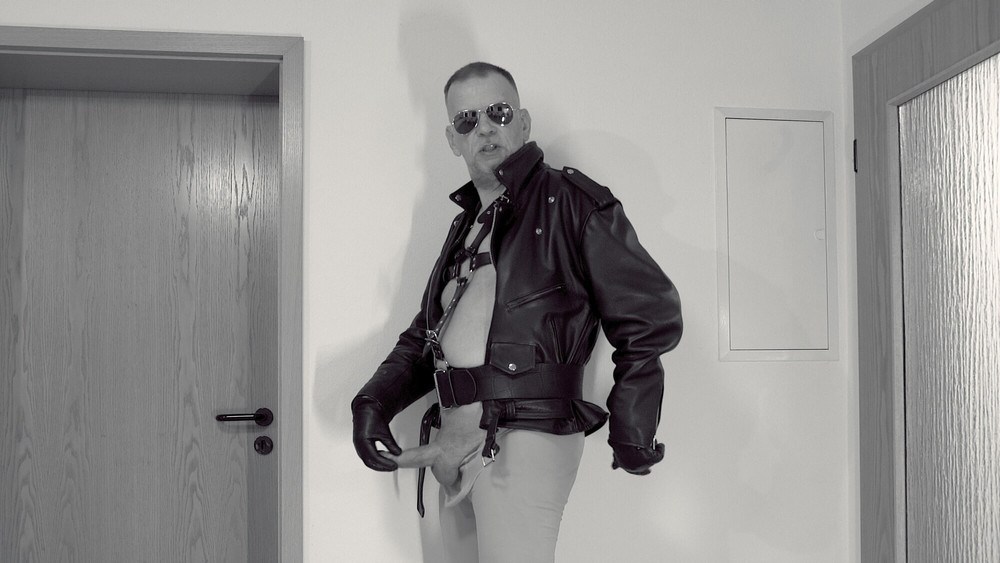 Lycra Leather Hunk 11 #11