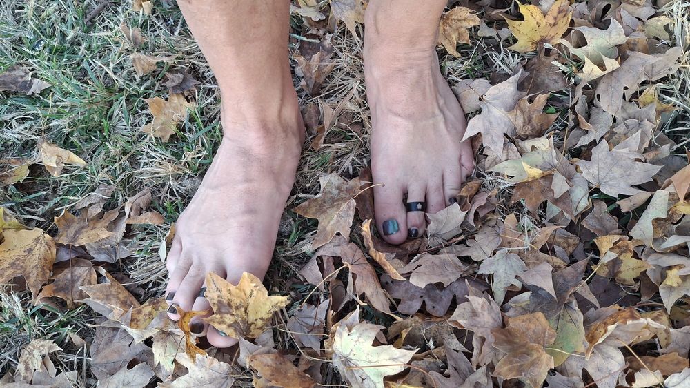 Feet in the leaves #21