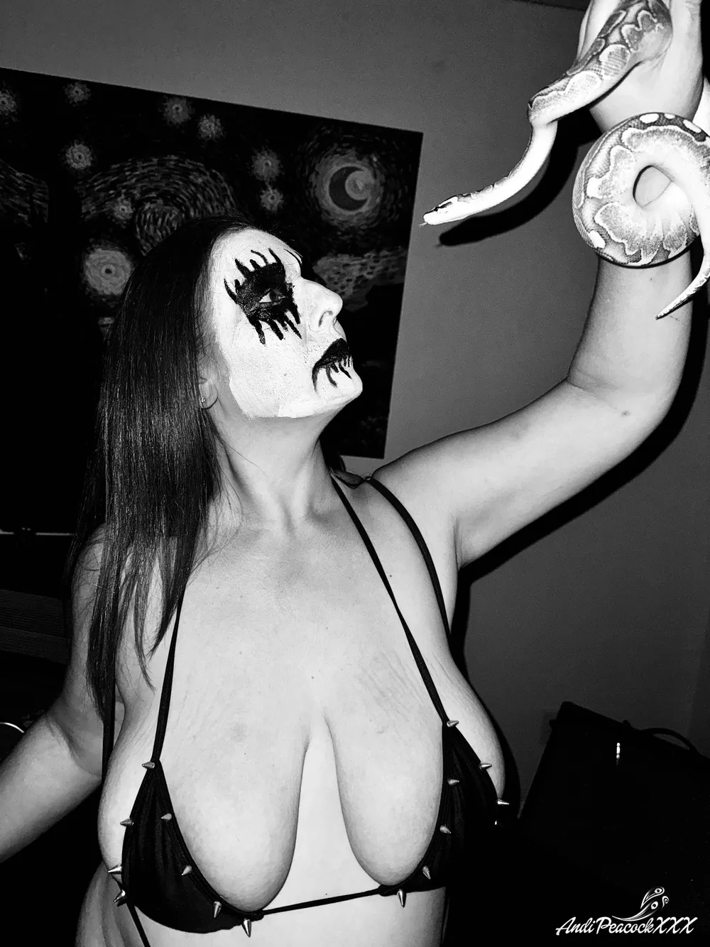 Black Metal Bikini #4