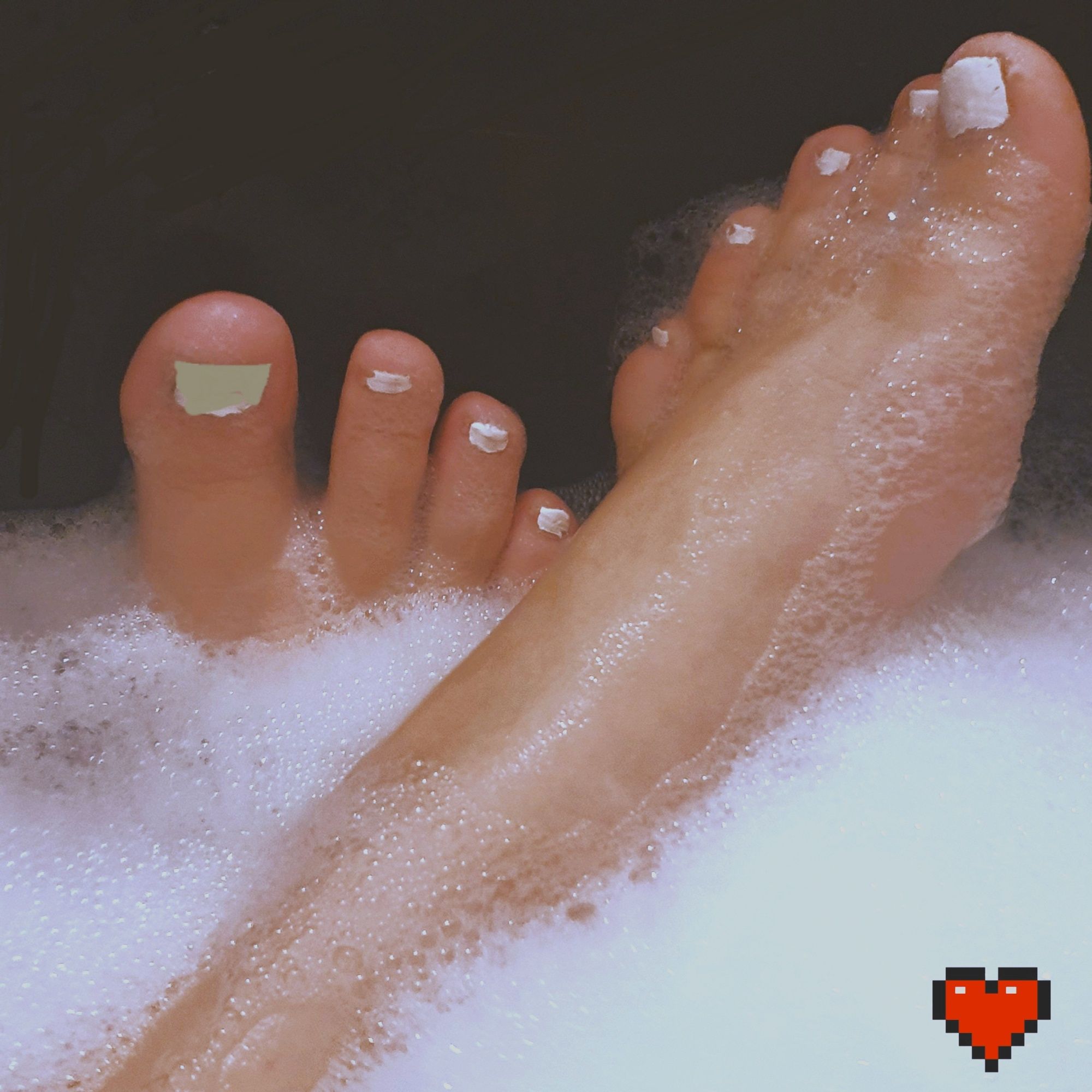 Cozy bath while my husband works 💖💦 #7