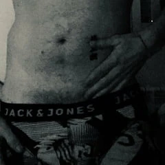 ME NUDE WITH A SCOTTISH SKIRT, SHAVED COCK AND ASS