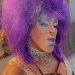 Love my purple wig