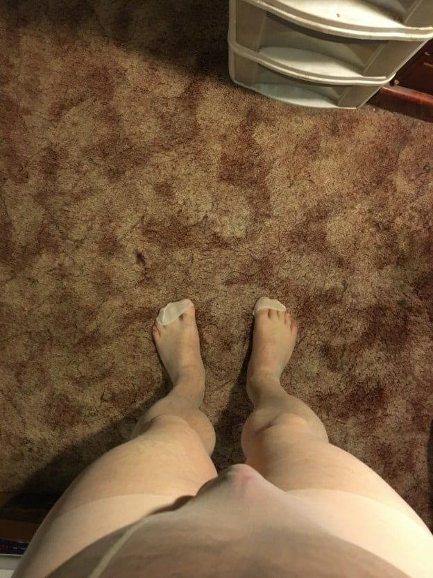 Me in White Pantyhose