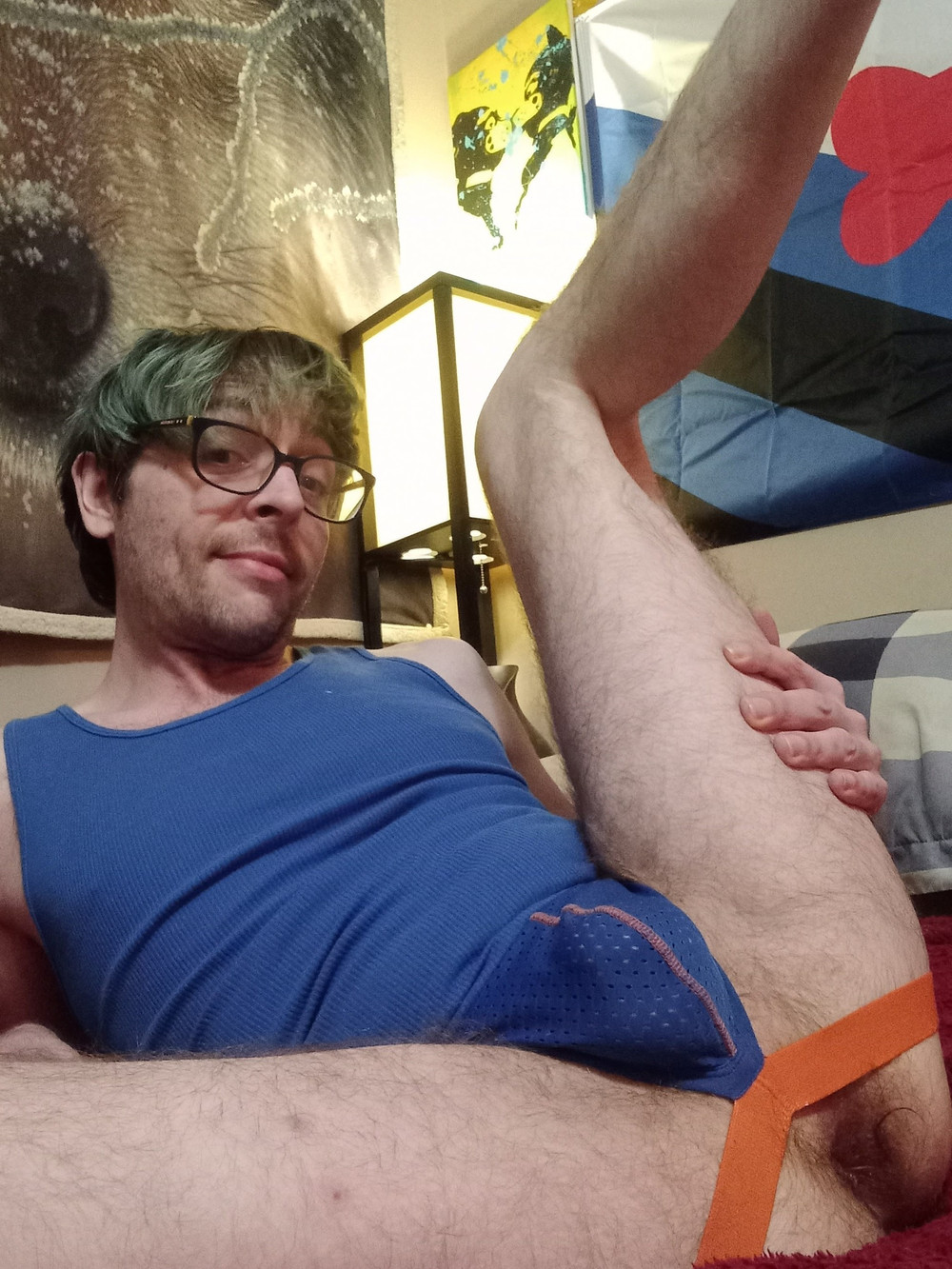 Puppers Showing off in underwear...again #3