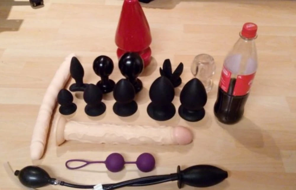 Anal toying #11