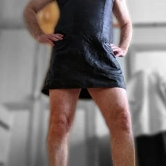 Leather skirt 