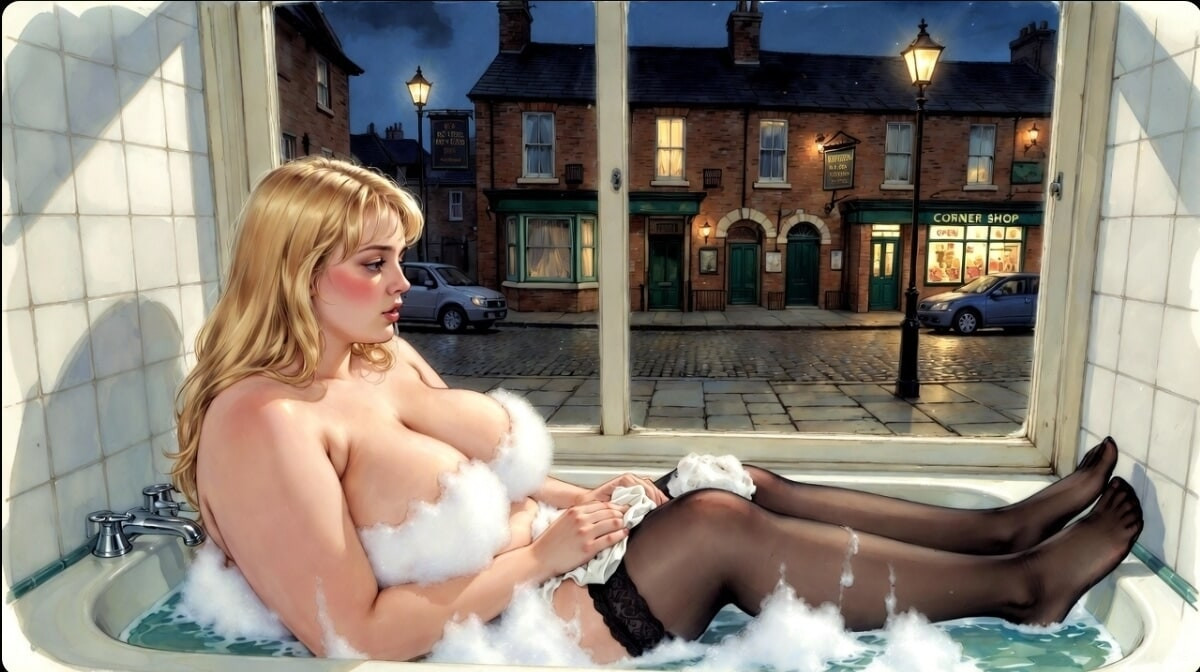 Pixwhores Experimental Enhanced: BBWs in the bathroom  #45