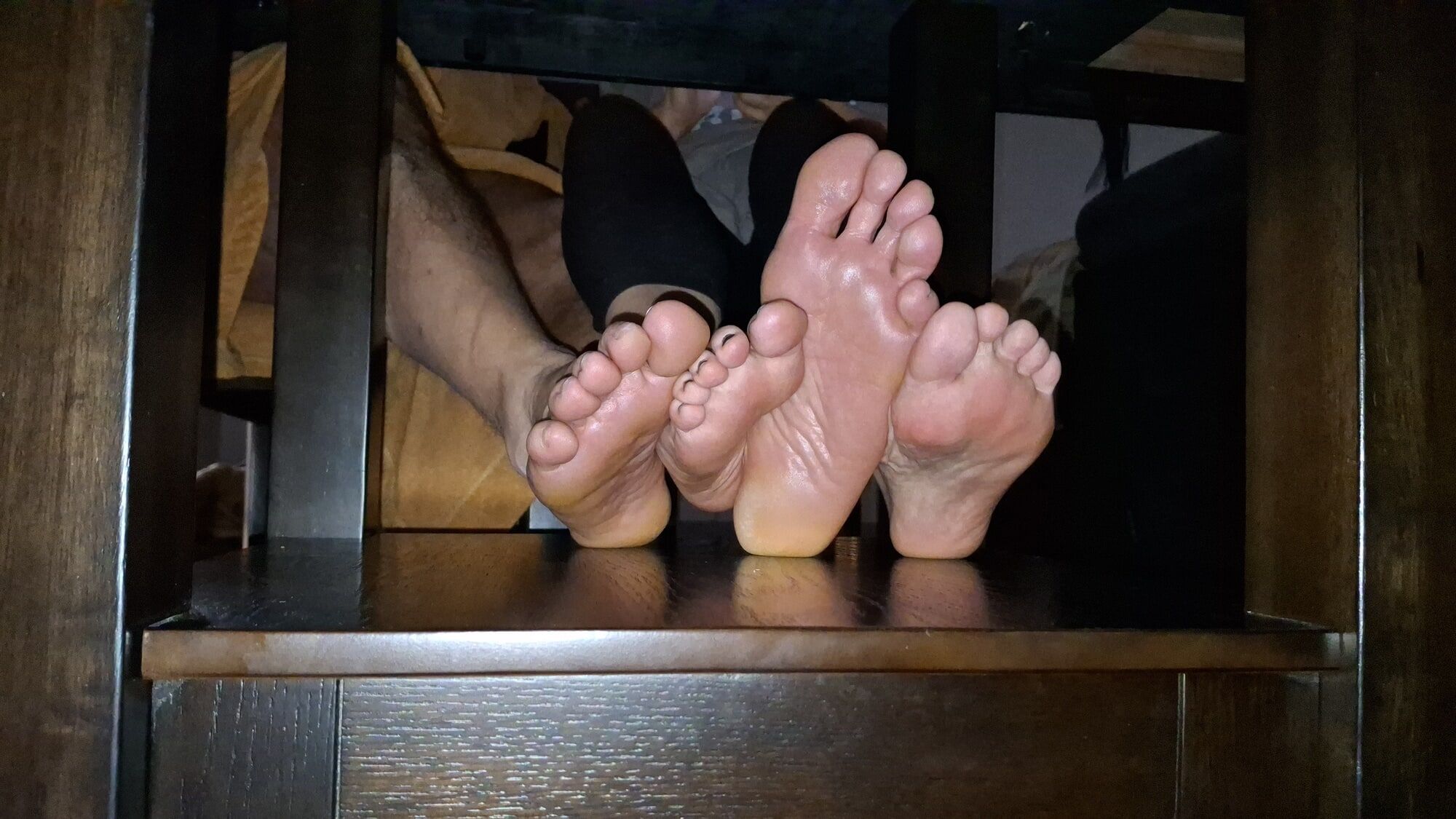 Footsie under the table 3 #15