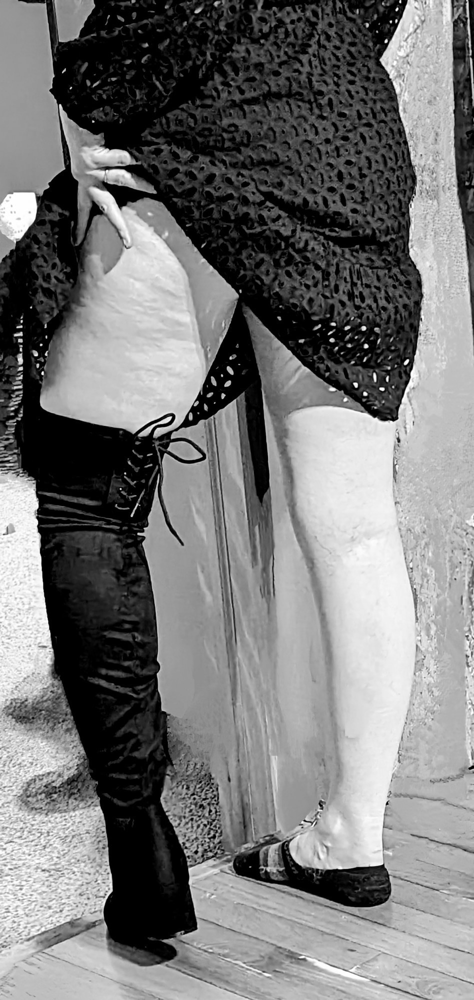 Curvy cutie with a booty and her little dick husband #14