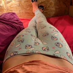 Cute trap in pjs