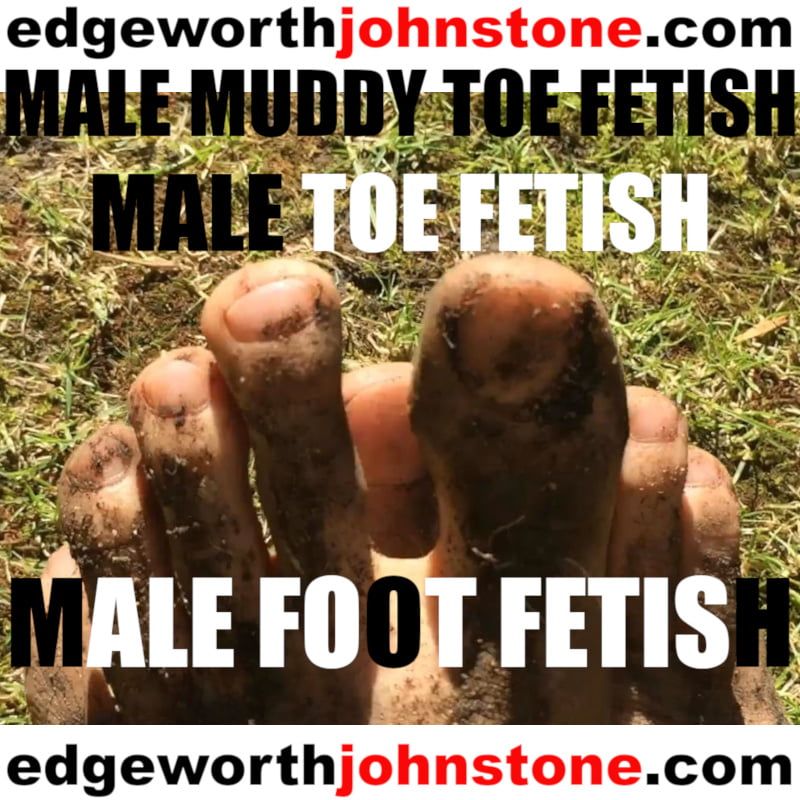 Muddy Toes - Dirty Male Toe Fetish Closeup Pics #3