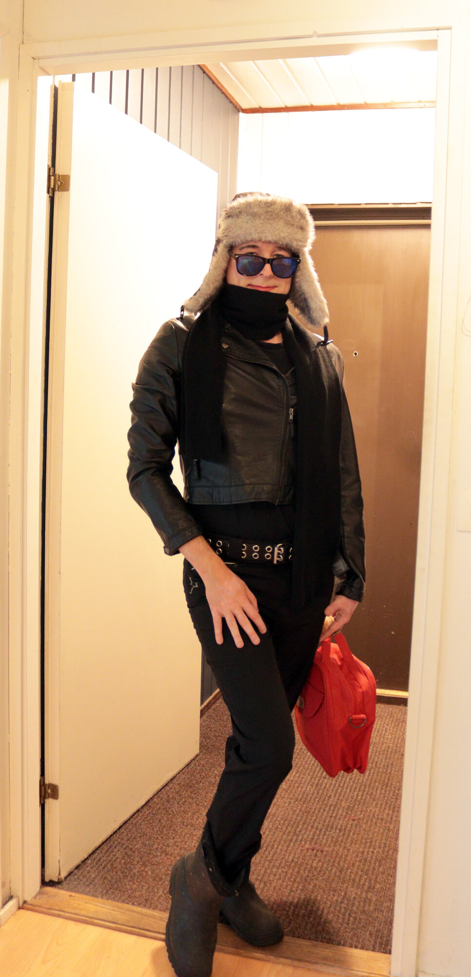 My winter outfit for next winter, would you go out with me?
