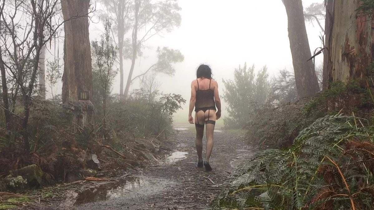 Crossdress Roadtrip - Walk in the mist 2 #10