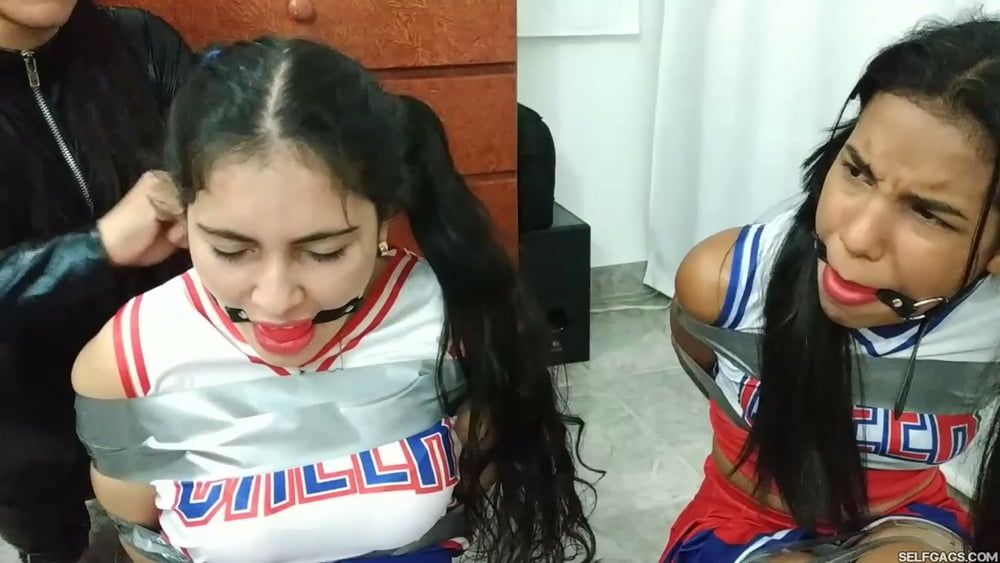 Cheerleader Rival Girls In Bondage #4