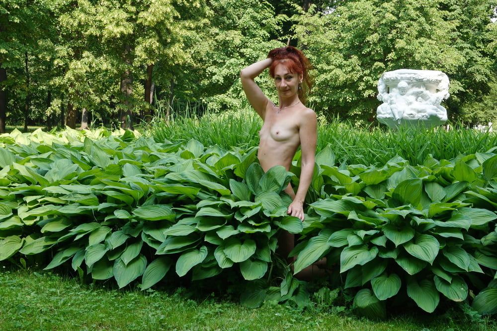 Naked in the grass  #10