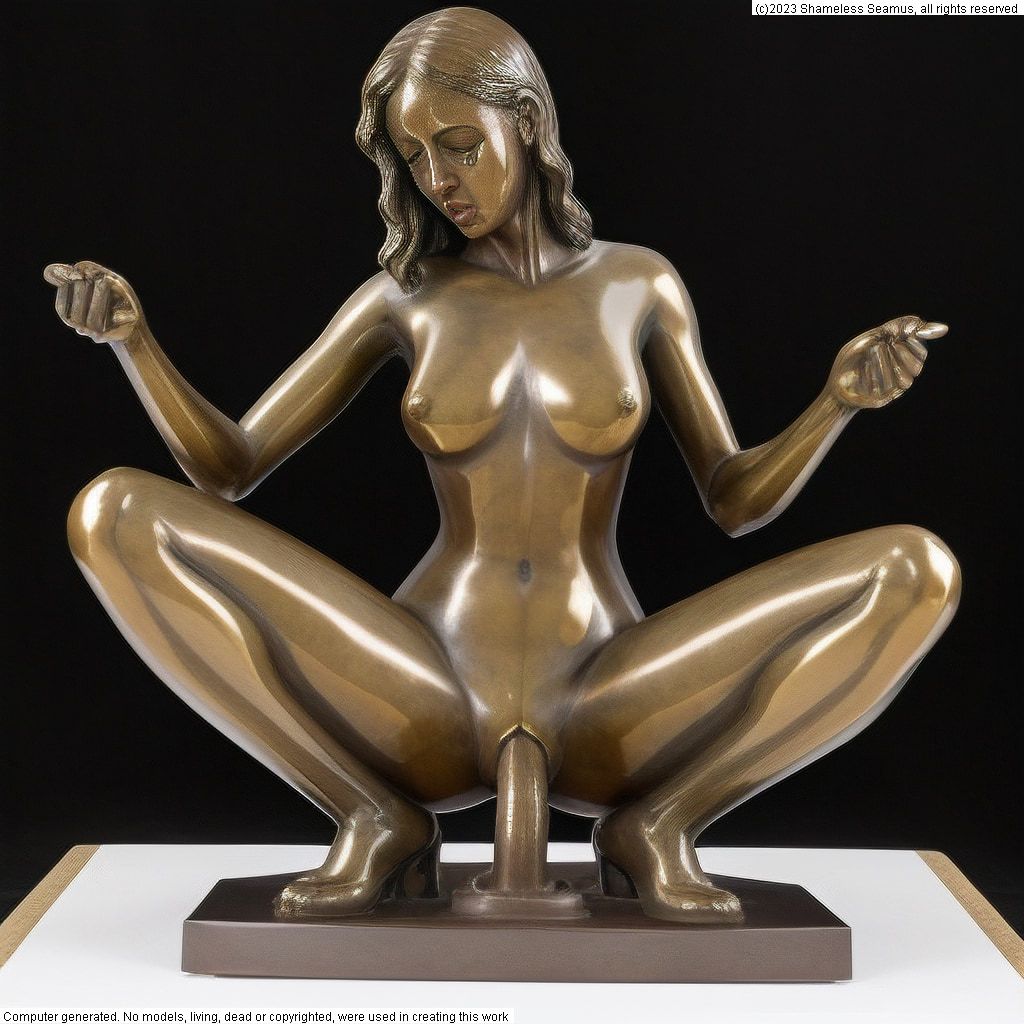 Erotic Bronze Sculpture Garden #36