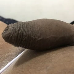 Chubby amateur anal dildo