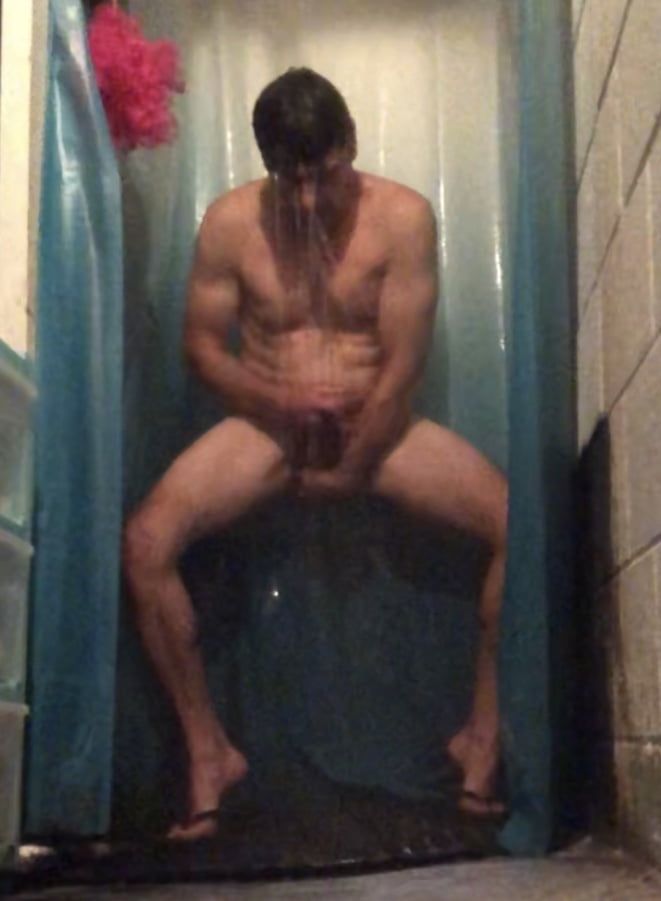 GETTING HARD & CUMMING IN THE SHOWER  #14