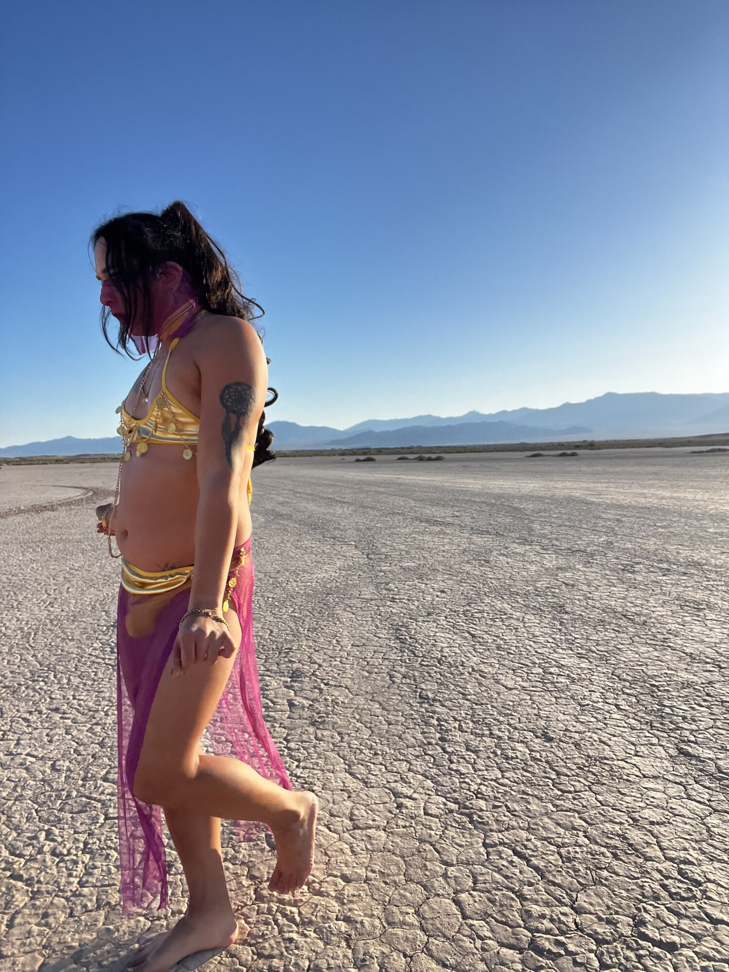 Belly Dance in the desert 