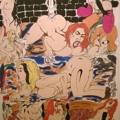some painting