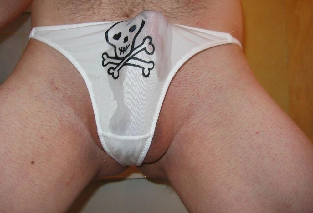 Cum in panties  #3