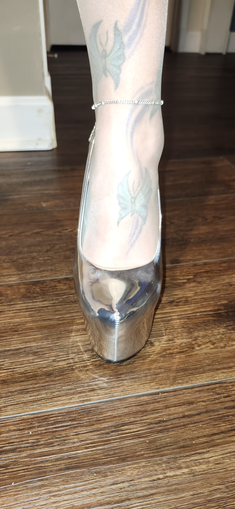 High Heels Pantyhose And Sexy Dress #17