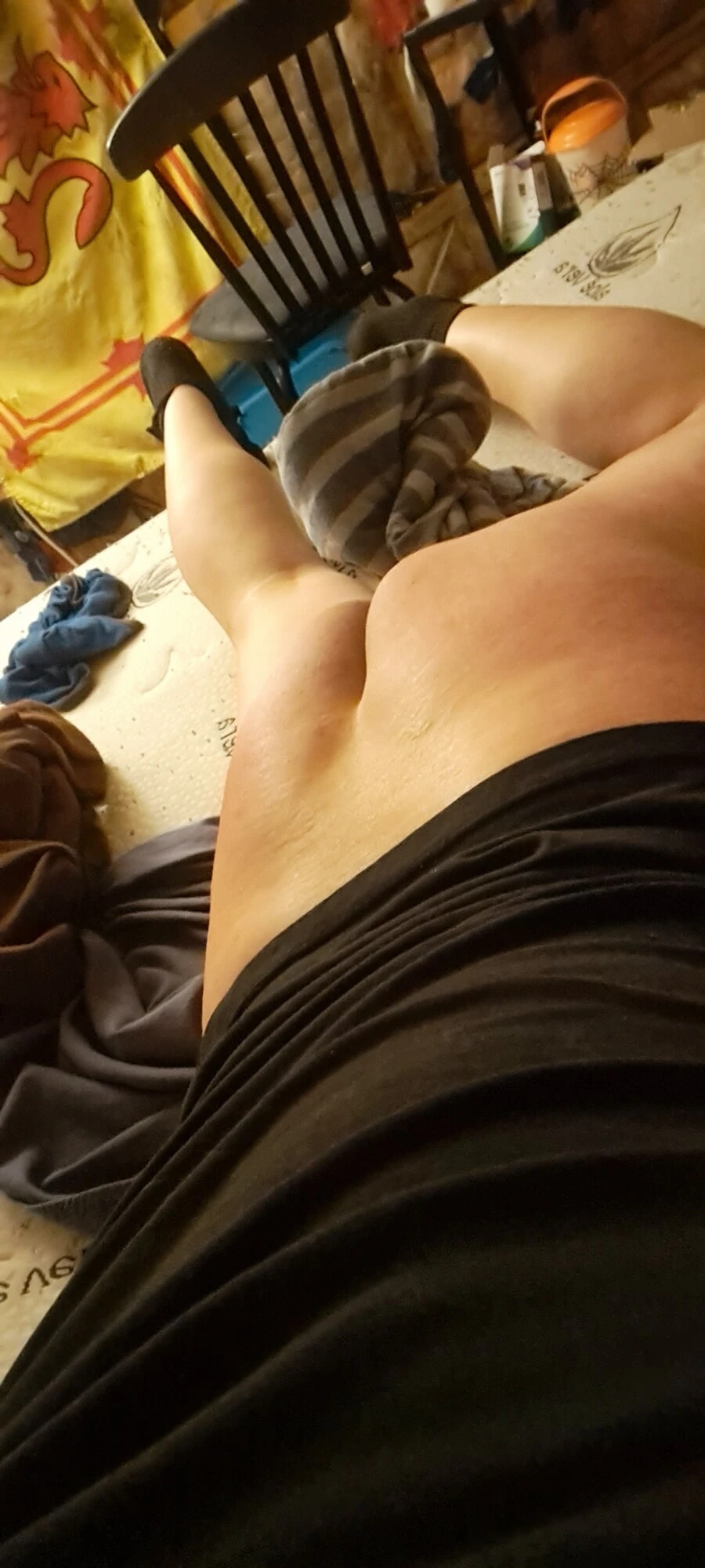 Wishing for a big cock inside instead of this dildo  #2