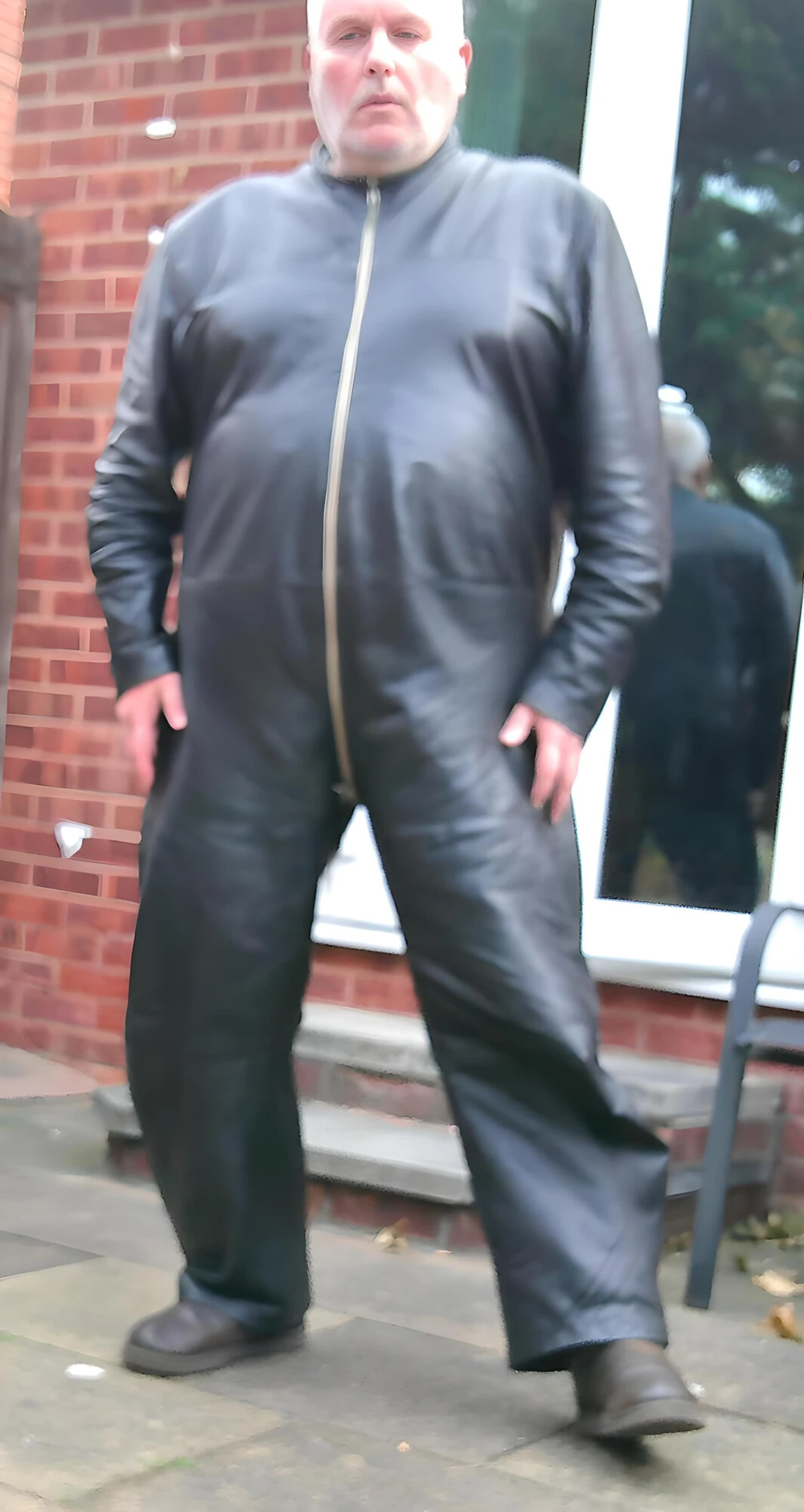 Leather overalls #4