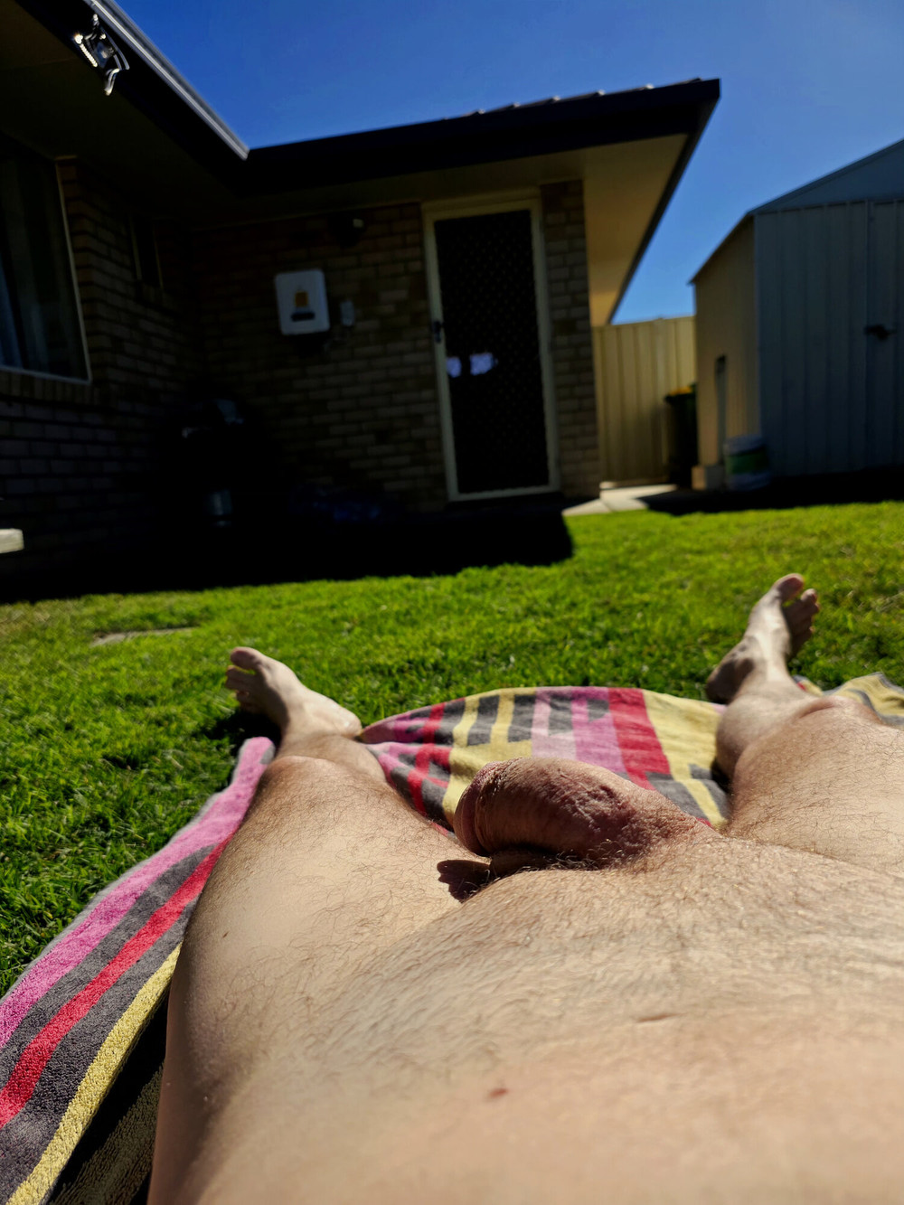 Sunbaking gets me all horny #6